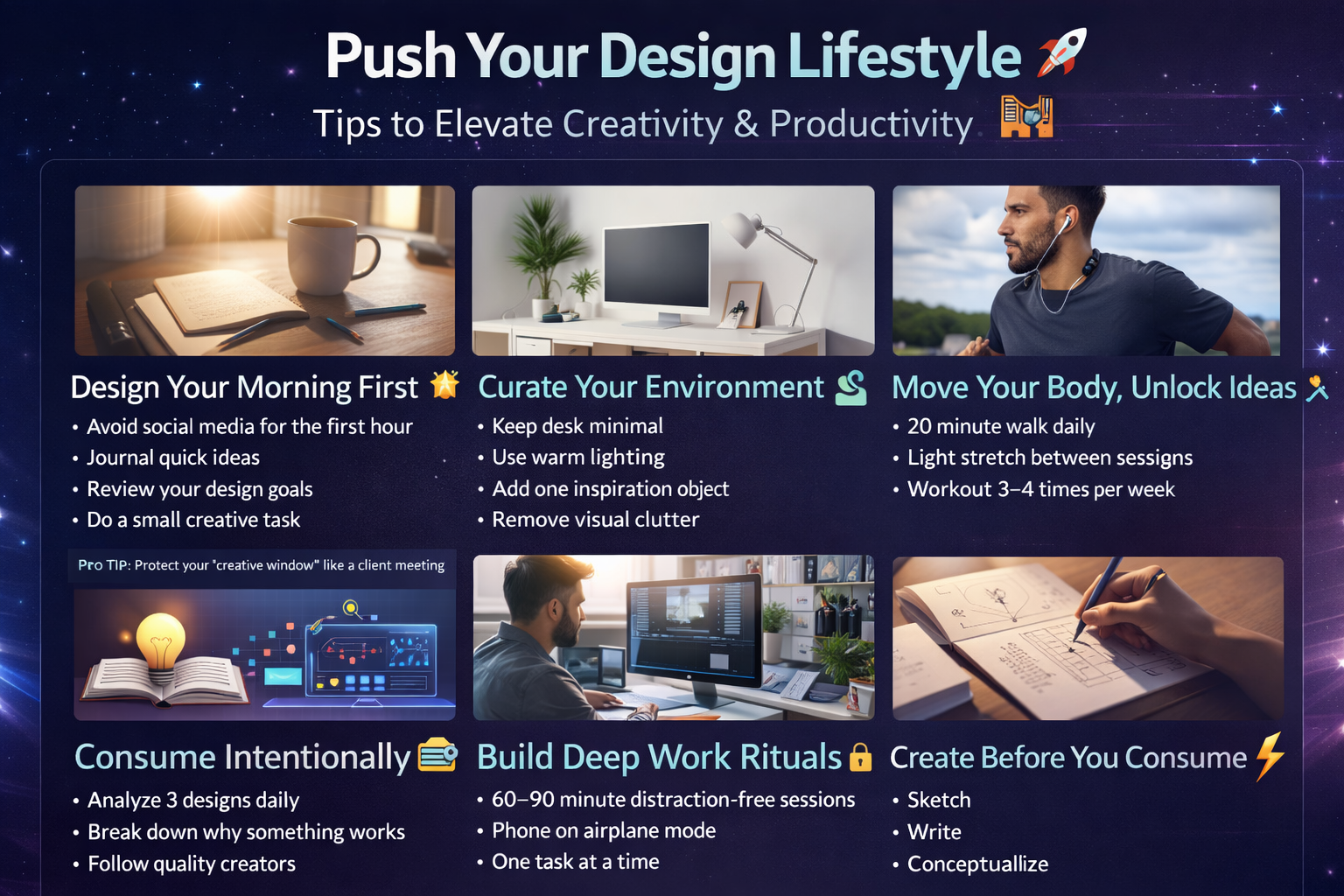 tips lifestyle pushyourdesign