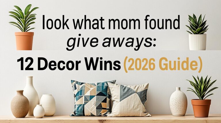 look what mom found give aways