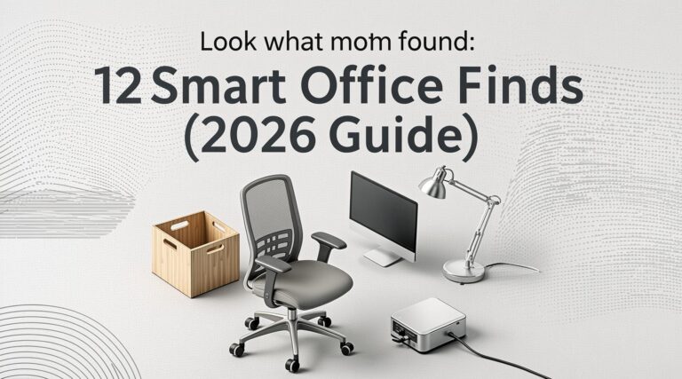 look what mom found: 12 Smart Office Finds [2026 Guide]