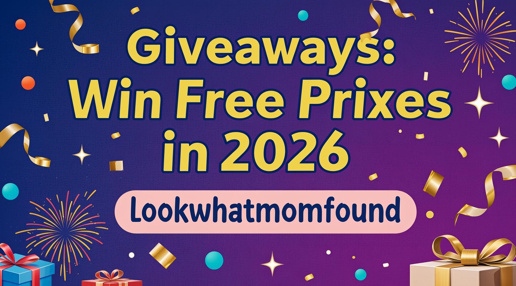 Lookwhatmomfound Giveaways